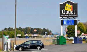 Burlington charging station