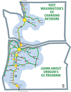 Electric Highways Map